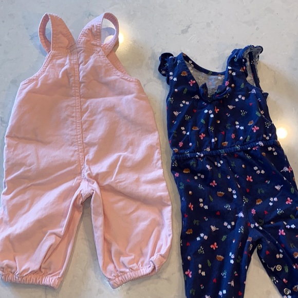 (2) Carter’s 6 Months - Overalls and Jumper - Picture 3 of 3